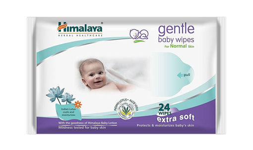 Picture of HIMALAYA BABY WIPES 1*24