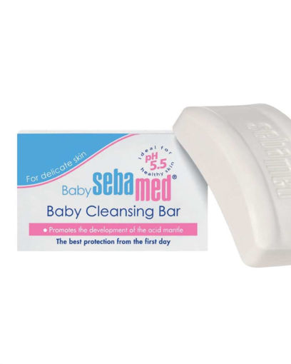 Picture of SEBAMED BABY CLEANSING BAR 100GM