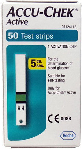 Picture of ACCU-CHEK ACTIVE 50 STRIPS