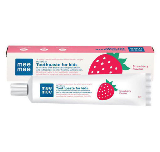 Picture of MEE MEE TOOTH PASTE KIDS STRAWBERRY  12M+ 70G