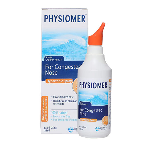Picture of PHYSIOMER HYPERTONIC SPRAY 135ML