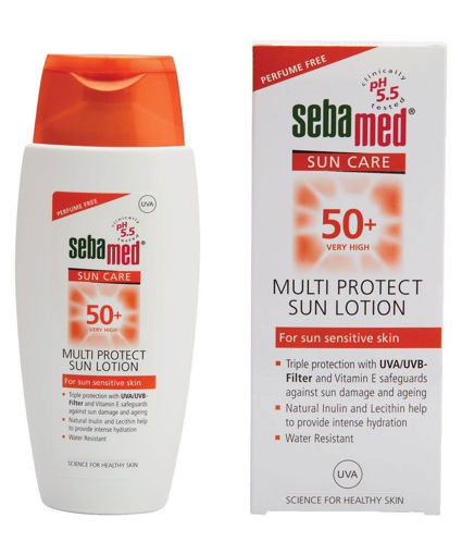 Picture of SEBAMED MULTI PROTECT SPF50+ SUN LOTION 150ML