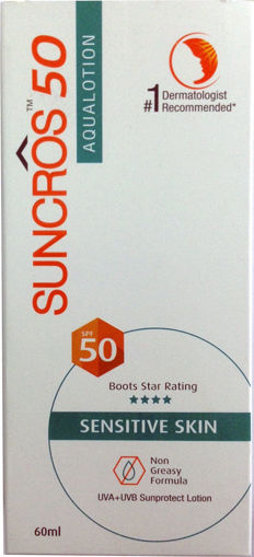 SUNCROS 50 AQUALOTION 50 SPF 60ML | Lucky Medicos