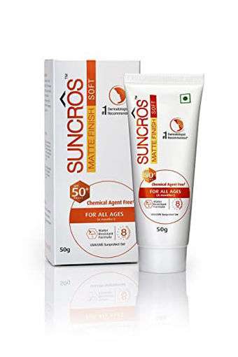 Picture of SUNCROS MATTE FINISH SOFT 50 SPF GEL 50G