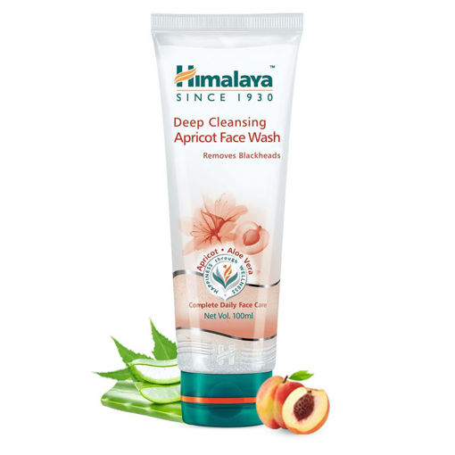 Picture of HIMALAYA DEEP CLEANSING APRICOT FACE WASH 100ML