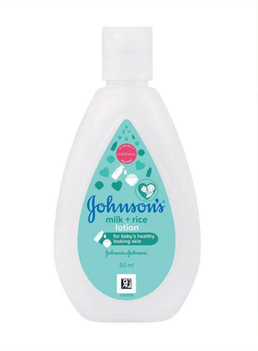 Picture of JOHNSONS BABY MILK+RICE LOTION 50ML