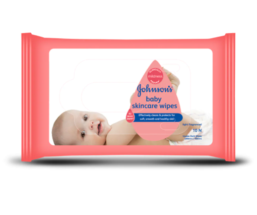 Picture of JOHNSONS BABY WIPES 1*10
