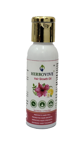 Picture of HERBOVIVE HAIR GROWTH OIL 50ML