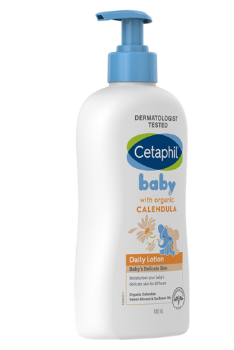 Picture of CETAPHIL BABY LOTION WITH ORGANIC CALENDULA 400ML