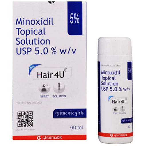 Picture of HAIR 4U 5% SOLUTION 60ML