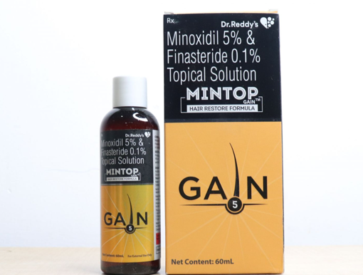 Mintop 5  Solution For Treat Baldness Packaging Size 11