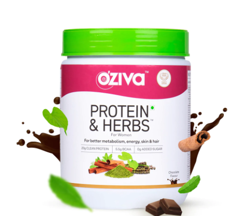 Picture of OZIVA PROTEIN&HERBS FOR WOMEN 500G