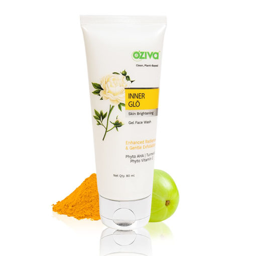 Picture of OZIVA INNER GLO SKIN BRIGHTENING FACE WASH 80ML