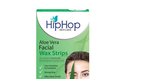 Picture of HIPHOP SKIN CARE ALOE VERA FACIAL WAX STRIPS (10STRIPS)