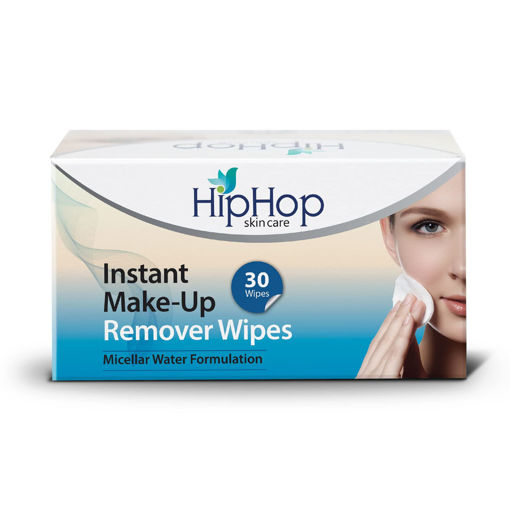 Picture of HIPHOP SKIN CARE INSTANT MAKE-UP REMOVER WIPES 30STRIPS