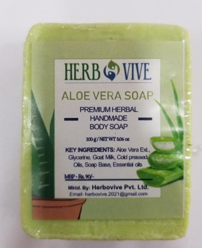 Picture of HERBOVIVE ALOE VERA SOAP 100G