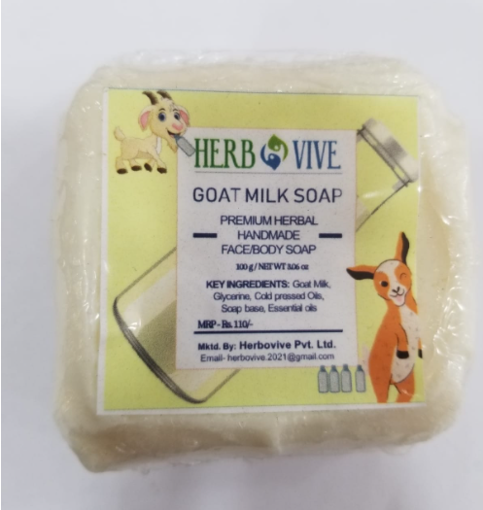 Picture of HERBOVIVE GOAT MILK SOAP 100G