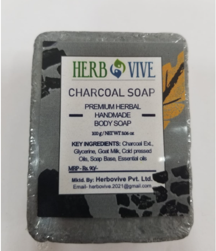 Picture of HERBOVIVE CHARCOAL SOAP 100G