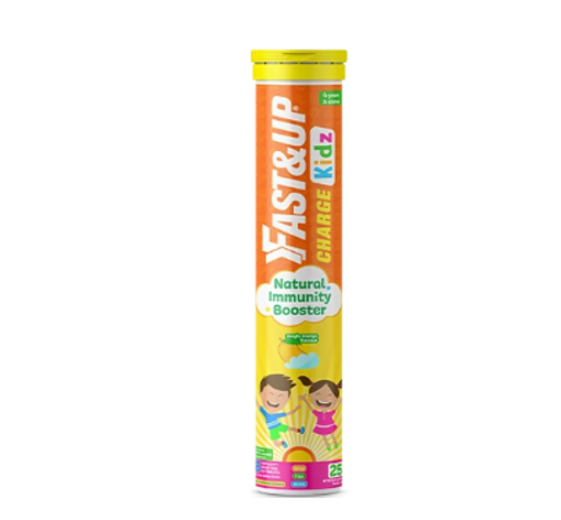 Picture of FAST&UP CHARGE KIDZ - 25 EFFERVESCENT TABLETS - MAGIC MANGO FLAVOUR