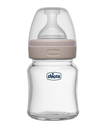 Picture of CHICCO WELL BEING FEEDING GLASS BOTTLE 120ML