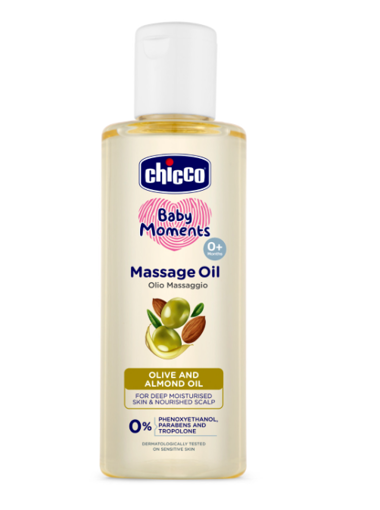 Picture of CHICCO BABY MOMENTS  MASSAGE OIL 200 ML