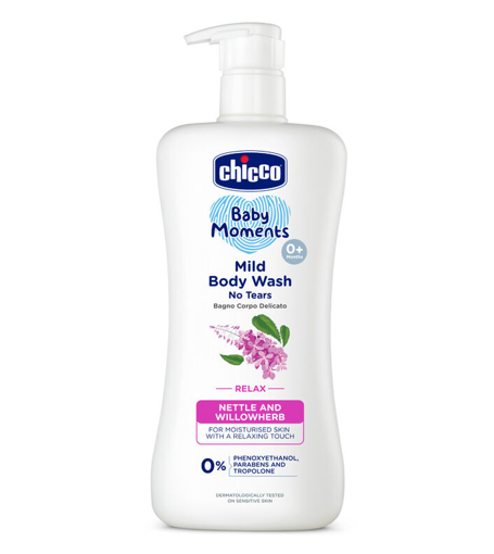 Picture of CHICCO BABY MILD BODY WASH RELAX 500ML