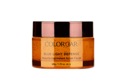 Picture of COLORBAR BLUE LIGHT DEFNSE RESURFACING INSTANT SCRUB FACIAL 50G