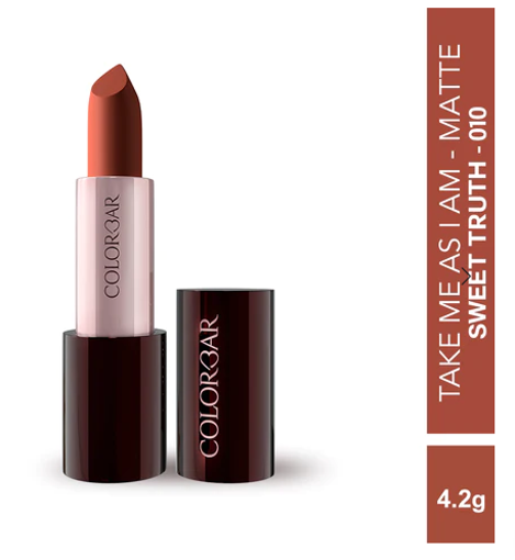 Picture of COLORBAR MADE FOR MAGIC TAKE ME AS I AM VEGAN MATTE LIPSTICK SWEET-TRUTH 010 4.2G
