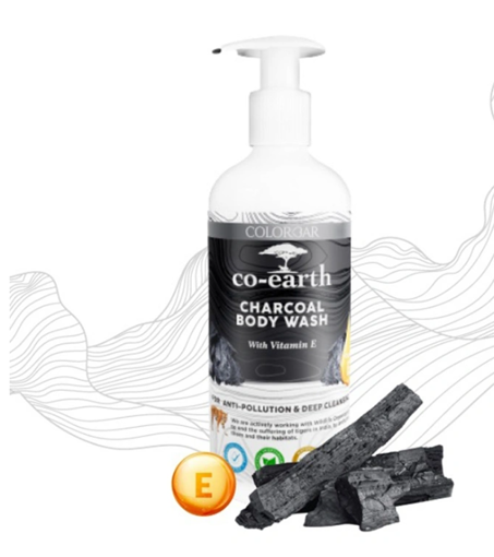 Picture of CO EARTH CHARCOAL BODY WASH 300ML