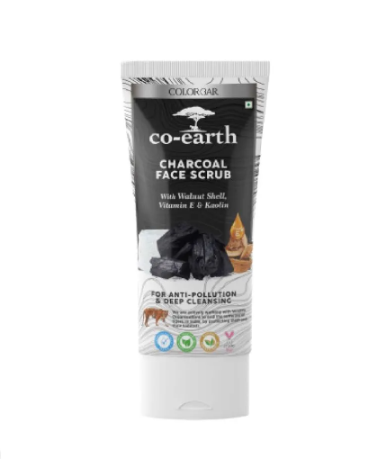 Picture of CO EARTH CHARCOAL FACE SCRUB 100GM