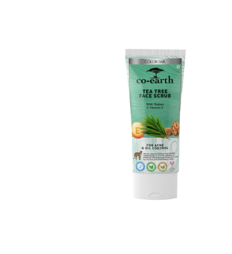 Picture of CO EARTH TEA TREE FACE SCRUB 100G