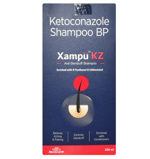 Picture of XAMPU KZ ANTI DANDRUFF SHAMPOO 100ML