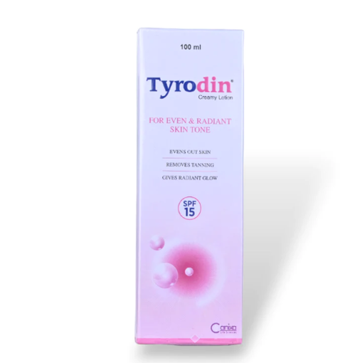 Picture of TYRODIN CREAMY LOTION SPF15 100ML