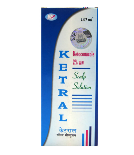 Picture of KETRAL SCALP SOLUTION 120ML