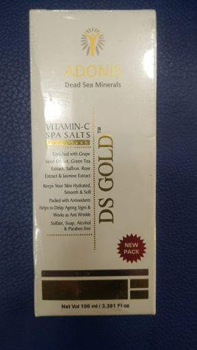 Picture of ADONIS DS GOLD VITAMIN C SPA SALTS FACE WASH 100ML