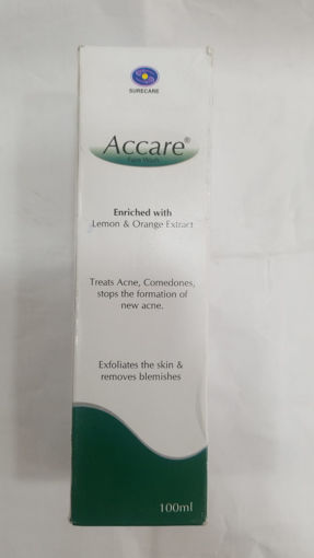 Picture of ACCARE FACE WASH 100ML