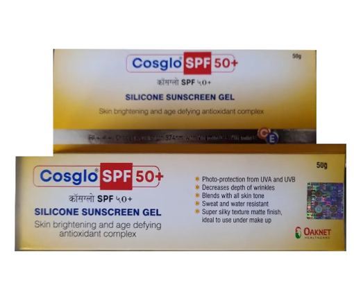 Picture of COSGLO SPF 50+ SILICONE SUNSCREEN GEL 50G