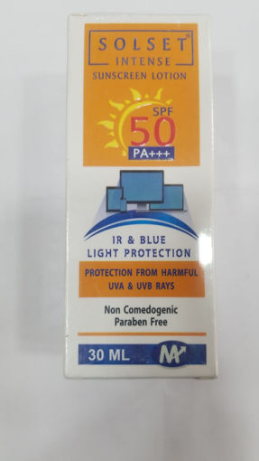 Picture of SOLSET INTENSE SUNSCREEN LOTION 30ML