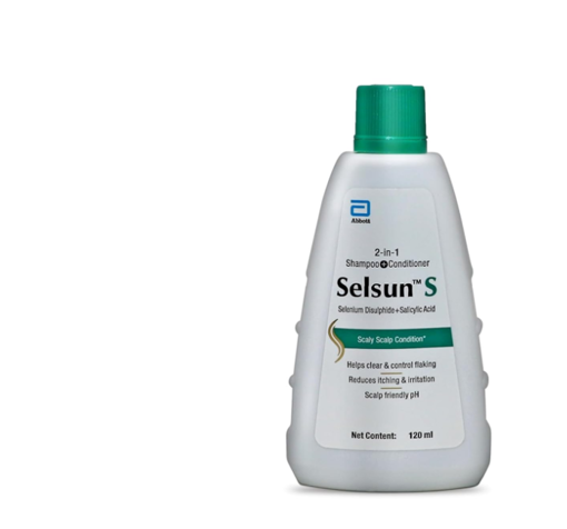 Picture of SELSUN S 2-IN-1 SHAMPOO+CONDITIONER 120ML