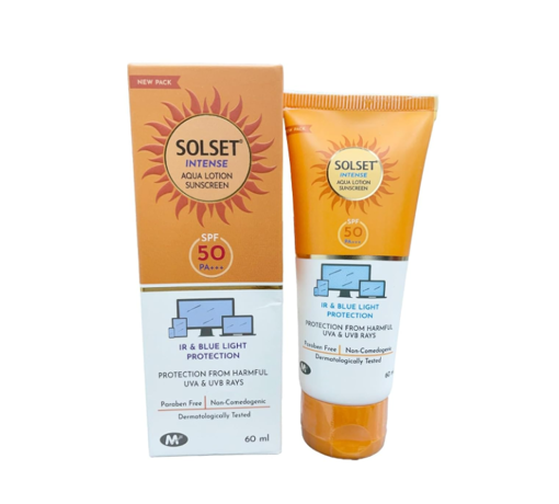 Picture of SOLSET INTENSE AQUA LOTION SUNSCREEN 60ML