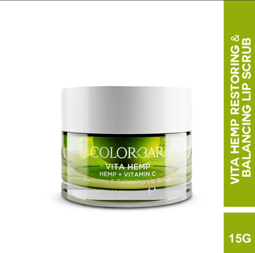 Picture of COLORBAR VITA HEMP  RESTORING & BALANCING LIP SCRUB 15G