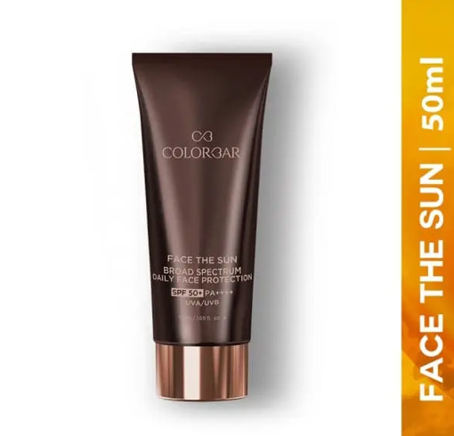 Picture of COLORBAR FACE THE SUN BROAD SPECTRUM DAILY FACE PROTECTOR SPF 50 50ML