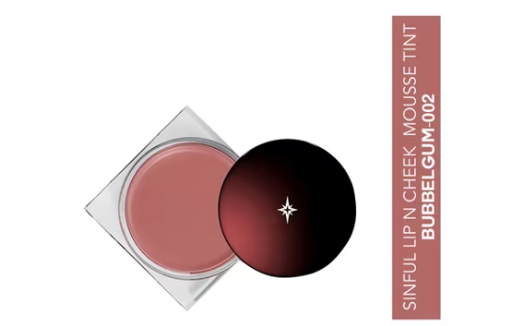 Picture of COLORBAR SINFUL LIP N CHEEK MOUSSE TINT (BUBBELGUM-002)