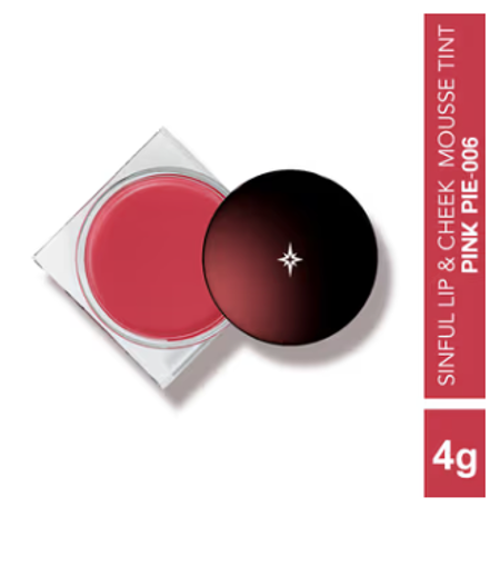 Picture of COLORBAR SINFUL LIP N CHEEK MOUSSE TINT (PINK PIE-006)