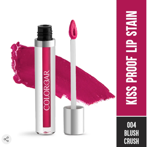 Picture of COLORBAR KISS PROOF LIP STAIN (BLUSH CRUSH-004)