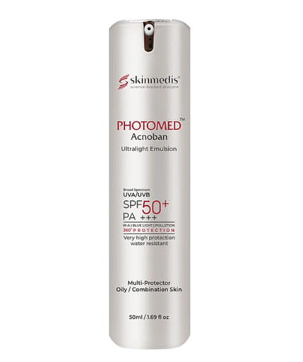 Picture of SKINMEDIS PHOTOMED ACNOBAN ULTRALIGHT EMULSION SPF50+ 50ML