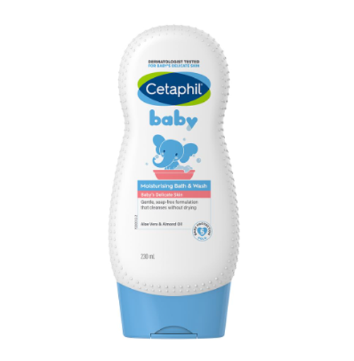 Picture of CETAPHIL BABY MOISTURISING BATH & WASH 230ML