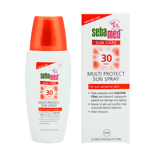 Picture of SEBAMED SUN CARE SPF 30 HIGH MULTI  PROTECT SUN SPRAY