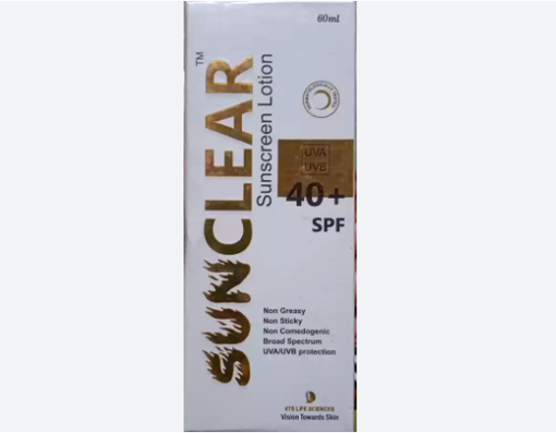 Picture of SUNCLEAR SUNSCREEN LOTION SPF 40+ 60ML