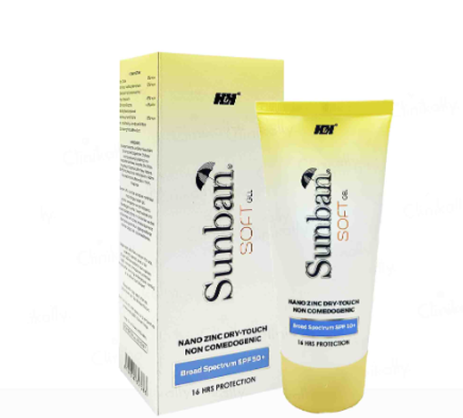 Picture of SUNBAN SOFT GEL SPF50+ 75G